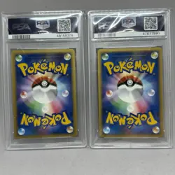 Pokemon: Japanese VS 1st Edition: #6 & 45 Falkner's and Price’s Delibird PSA 9 - Image 2