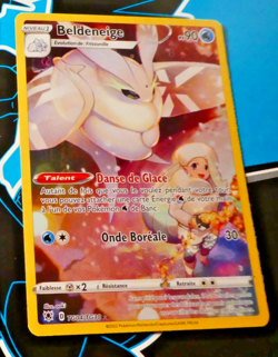 Pokemon Francais Card Holo Carte Beldeneige AR TG04/TG30 FR NM 2022 - Image 1