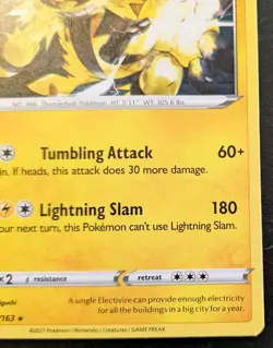 Electivire 045/163 Rare Sword & Shield: Battle Styles Pokemon TCG - Image 5