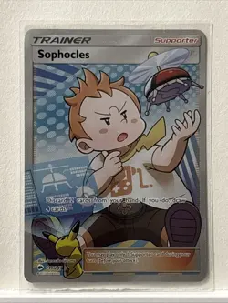Full Art - Sophocles Pokemon Sun & Moon Burning Shadows #146 - Image 1