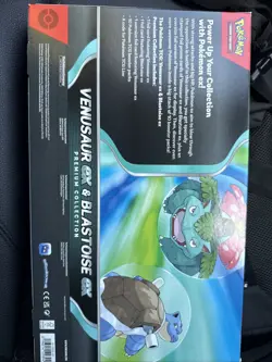 Venusaur ex Blastoise ex Premium Collection GameStop Exclusive - Pokemon TCG - Image 2