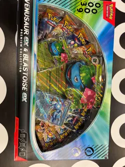 Venusaur ex Blastoise ex Premium Collection GameStop Exclusive - Pokemon TCG - Image 2