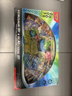 Venusaur ex Blastoise ex Premium Collection GameStop Exclusive - Pokemon TCG - Image 2