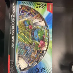 Venusaur ex Blastoise ex Premium Collection GameStop Exclusive - Pokemon TCG - Image 3