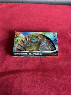 Venusaur ex Blastoise ex Premium Collection GameStop Exclusive - Pokemon TCG - Image 1