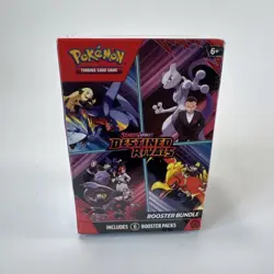 Pokemon TCG: Scarlet & Violet Destined Rivals Booster Bundle Box Sealed 6 Packs - Image 1