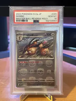 Pokemon PSA 10 GEM MINT Dodrio 085/165 Masterball Reverse Holo - Image 1