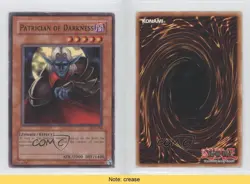 Patrician of Darkness Unlimited YuGiOh Legacy #LOD-058 2003 READ 0n8 - Image 3