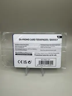 Sealed Pokemon Center HORIZONS Stamped Quaxly 050/191 & Terapagos 161/191 Promos - Image 2