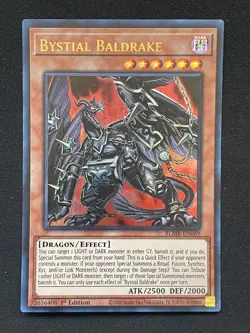 Yugioh Bystial Baldrake BLMR-EN069 Ultra Rare NM - Image 1
