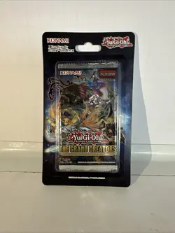 Yu-Gi-Oh The Grand Creators 1st Edition SEALED Blister Booster Packs GRCR Cards - Image 1