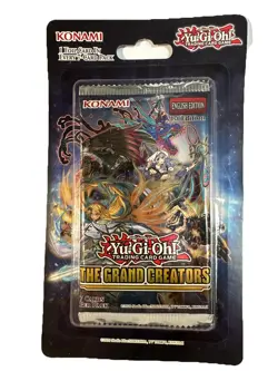 Yu-Gi-Oh The Grand Creators 1st Edition SEALED Blister Booster Packs GRCR Cards - Image 2