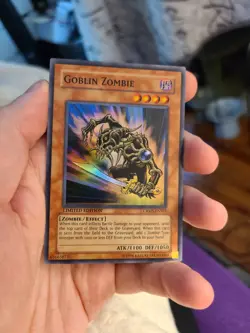 Yugioh Goblin Zombie CRMS-ENSE2 Limited Super Rare - Image 1