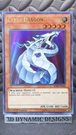 | Yugioh Cyber Dragon BLRR-EN048 1st Edition Ultra Rare Battles Of Leg NM- 🔥 | - Image 1