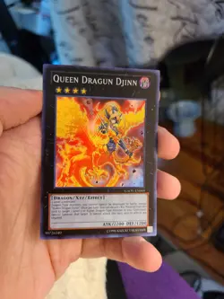 Yugioh Queen Dragun Djinn GAOV-EN049 Super Rare - Image 1