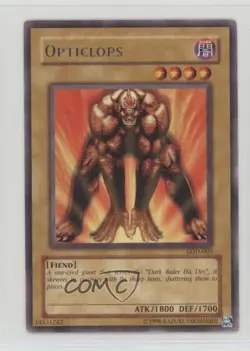 Opticlops Unlimited YuGiOh Legacy of Darkness #LOD-009 2003 gl9 - Image 1