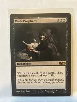 MTG Magic the Gathering Card LP - Dark Prophecy - Image 1