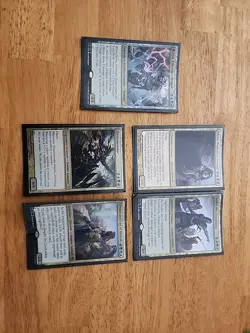Magic: The Gathering Commander Oversized Card Lot - Image 1