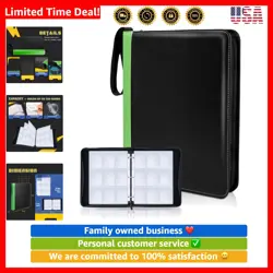 9 Pocket Waterproof Trading Card Binder, Trading Album Display Holder, Expand... - Image 1