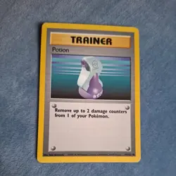 Potion 94/102 - Common Pokemon Card - Base Set Unlimited - Image 1