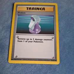 Potion 94/102 - Common Pokemon Card - Base Set Unlimited - Image 2