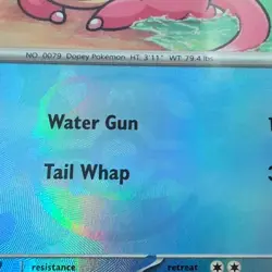 Pokemon TCG Slowpoke Masterball Holo Card 018/131 Prismatic Evolution's 2025 - Image 2