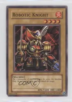 Robotic Knight Unlimited YuGiOh Legacy of Darkness #LOD-051 2003 0bt4 - Image 1