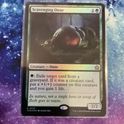 Scavenging Ooze (FOIL) x1 - MTG Foundations FDN #232 - Image 1
