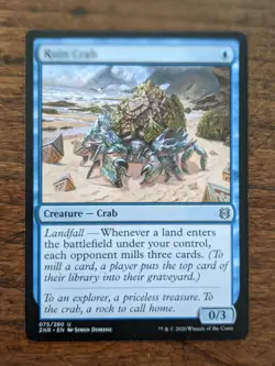 Ruin Crab ~ Zendikar Rising [ NearMint ] [ Magic MTG ] - Image 1