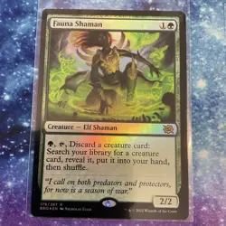 Fauna Shaman (FOIL) x1 - MTG The Brothers' War BRO #179 - Image 1