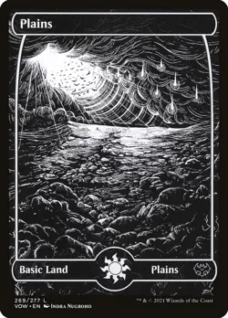 1x Plains Basic Land (#269) - NM - Crimson Vow - mtg SPARROW MAGIC - Image 1
