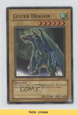 Luster Dragon #2 Unlimited YuGiOh Legacy of Darkness #LOD-050 2003 READ 1l2 - Image 1
