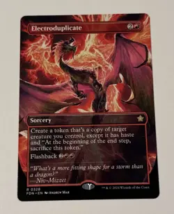 MTG Electroduplicate (Borderless) Foundations LP - Image 1
