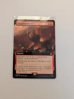 MtG Blasphemous Act R Doctor Who Magic Gathering Free Postage NM/M - Image 4