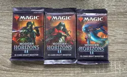 x3 Modern Horizons 2 Draft Booster Packs Magic: The Gathering MTG MH2 New Sealed - Image 1