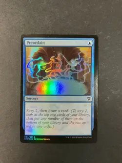 Preordain - Foil - Commander Legends - Magic the Gathering - MTG - Image 1