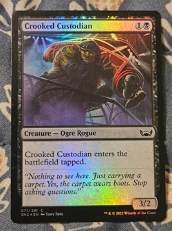 Crooked Custodian FOIL Streets of New Capenna MTG Magic - Image 1