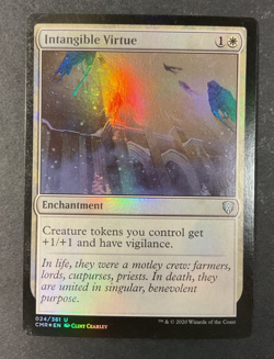 Intangible Virtue - Foil - Commander Legends - Magic the Gathering - MTG - Image 1
