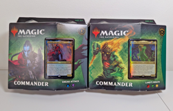 2x Zendikar Rising Commander Decks - Land's Wrath + Sneak Attack New Sealed MTG - Image 1