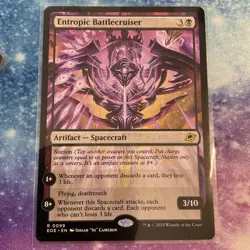 Entropic Battlecruiser (REGULAR) x1 - MTG Edge of Eternities EOE #99 - Image 1