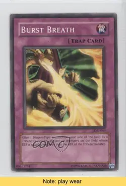 Burst Breath Unlimited YuGiOh Legacy of Darkness #LOD-049 2003 READ 2u3 - Image 1