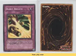Burst Breath Unlimited YuGiOh Legacy of Darkness #LOD-049 2003 READ 2u3 - Image 3