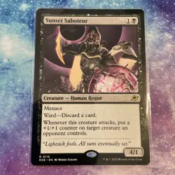 Sunset Saboteur (REGULAR) x1 - MTG Edge of Eternities EOE #116 - Image 1