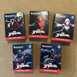 SDCC Comic-Con 2025 Magic The Gathering MTG x Spider-Man Welcome Deck Set - Image 2