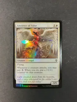 Anointer of Valor - Foil - Commander Legends - Magic the Gathering - MTG - Image 1