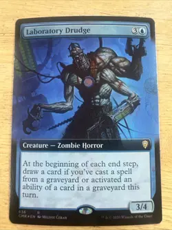 Laboratory Drudge, EXTENDED FOIL, Commander Legends, MTG, NM/M - Image 1