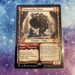 Bonecrusher Giant // Stomp (REGULAR) x1 - MTG Throne of Eldraine ELD #291 - Image 1