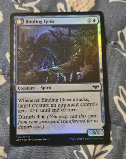 Binding Geist FOIL Innistrad: Crimson Vow Magic the Gathering MTG - Image 2
