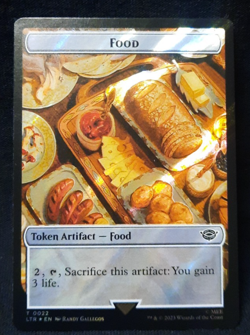 Smaug Token - Surge FOIL - LOTR #20/Food #22 NM, MTG - Image 2