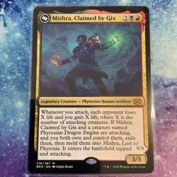 Mishra, Claimed by Gix (REGULAR) x1 - MTG The Brothers' War BRO #216 - Image 1